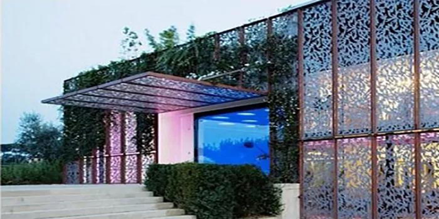 激光切割金屬鏤空屏風 美不勝收